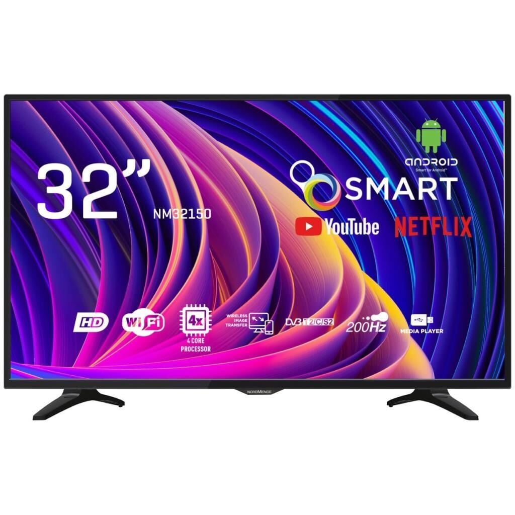 Nordmende NM32150  32'' 82 Ekran Dahili Uydu, Smart, Wifi, Android Led TV
