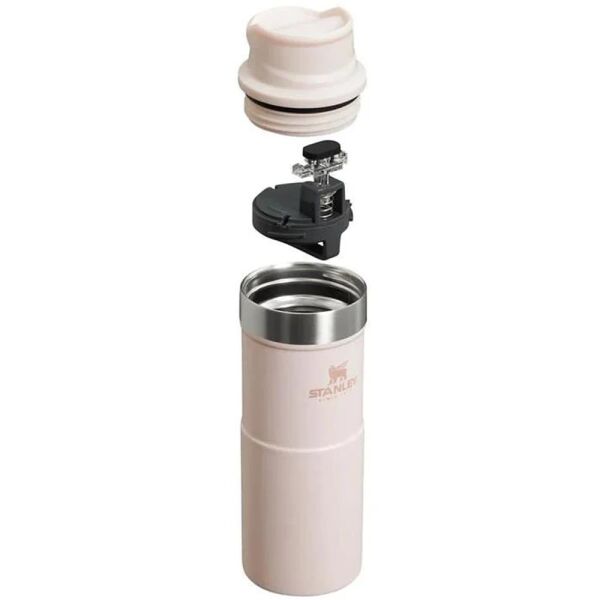 Stanley 10-09848-068 Klasik Trigger Action 0,35 Litre Çelik Termos Bardak - Açık Pembe