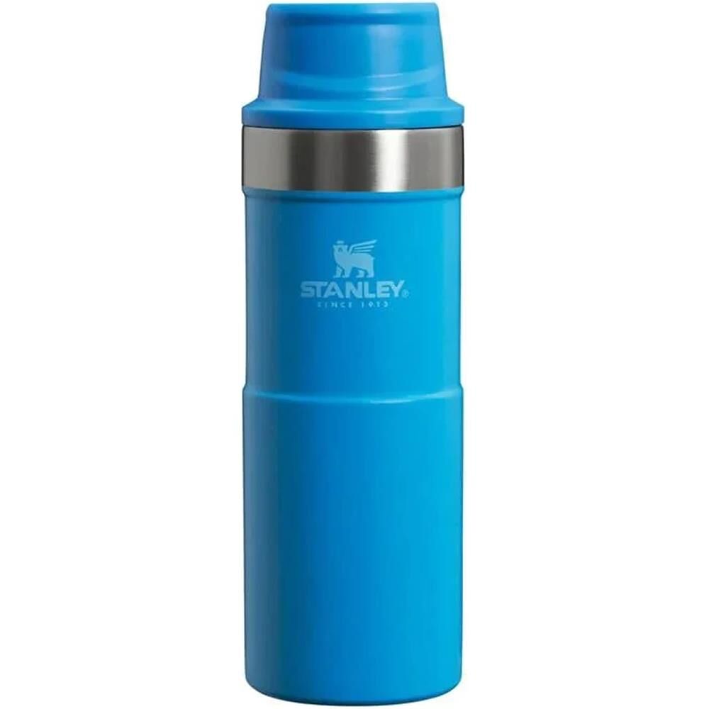 Stanley 10-09848-069 Klasik Trigger Action 0,35 Litre Çelik Termos Bardak - Mavi