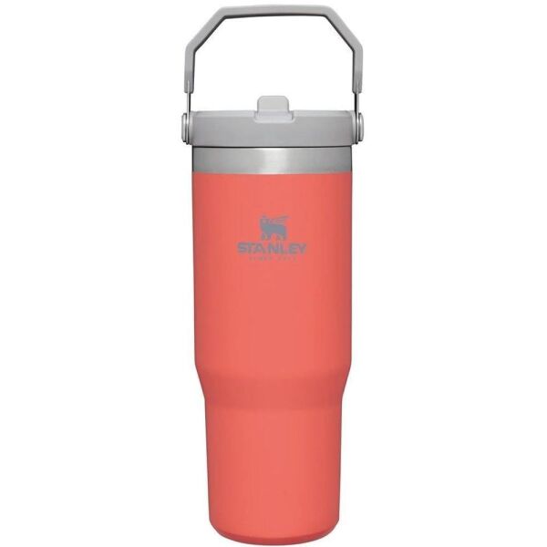 Stanley 10-09993-195 The IceFlow Flip Straw 0,89 Litre Pipetli Termos Bardak - Açık Mercan