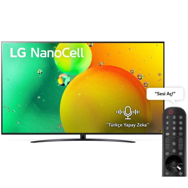 Lg 43NANO766QA 43'' 108 Ekran Ultra HD NanoCell 4K Smart Wifi Led TV