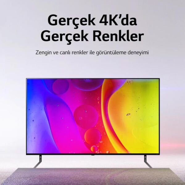 Lg 43NANO766QA 43'' 108 Ekran Ultra HD NanoCell 4K Smart Wifi Led TV