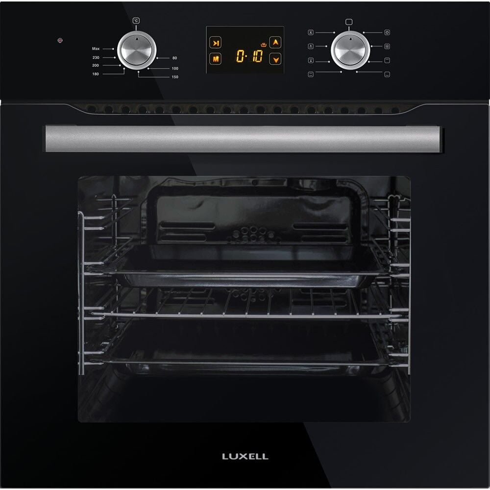 Luxell B66-SF3 DDT 8+1 Program Tubro Dijital Ankastre Fırın - Siyah