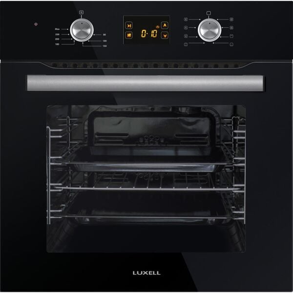 Luxell B66-SF3 DDT 8+1 Program Tubro Dijital Ankastre Fırın - Siyah