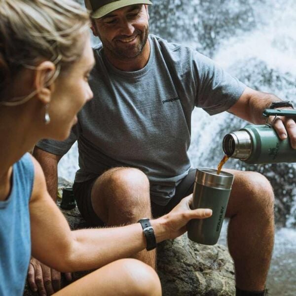 Stanley 10-08266-001 Klasik Vakumlu 1 Litre Çelik Termos - Yeşil