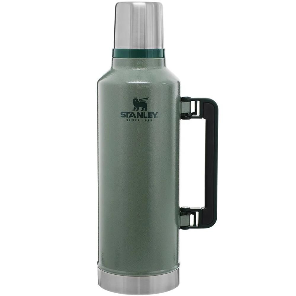 Stanley 10-07935-044 Klasik Vakumlu 2.3 Litre Çelik Termos - Yeşil