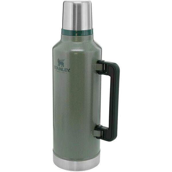 Stanley 10-07935-044 Klasik Vakumlu 2.3 Litre Çelik Termos - Yeşil