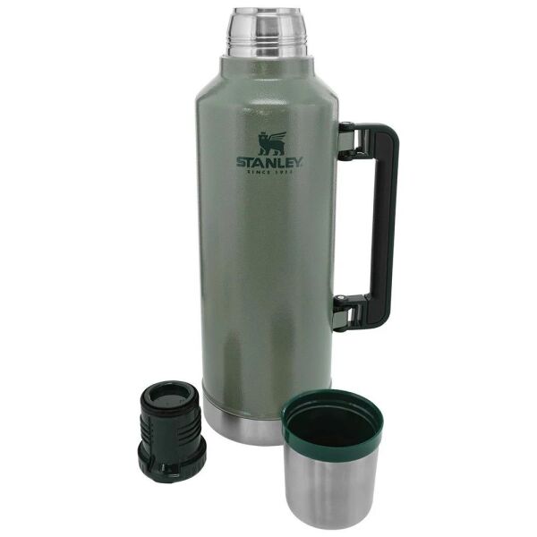 Stanley 10-07935-044 Klasik Vakumlu 2.3 Litre Çelik Termos - Yeşil