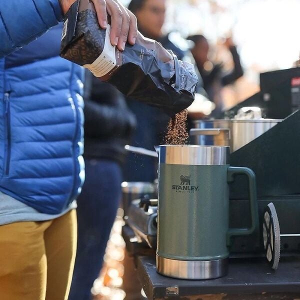 Stanley 10-02888-048 Klasik 1.4 Litre French Press Termos - Yeşil