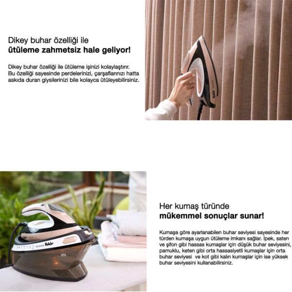 Fakir Vetacare 2400 Watt 4.5 Bar Buhar Kazanlı Ütü