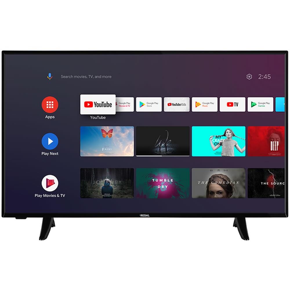 Regal 43R654FA9 43'' 108 Ekran Android, Smart, Wifi, Uydu, Led TV