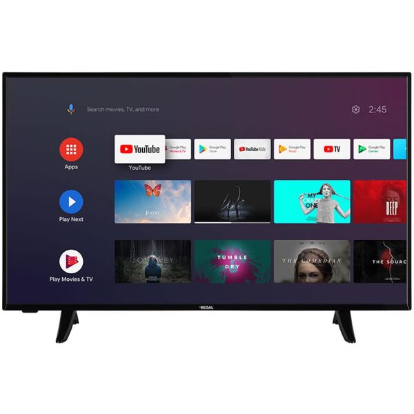Regal 43R654FA9 43'' 108 Ekran Android, Smart, Wifi, Uydu, Led TV