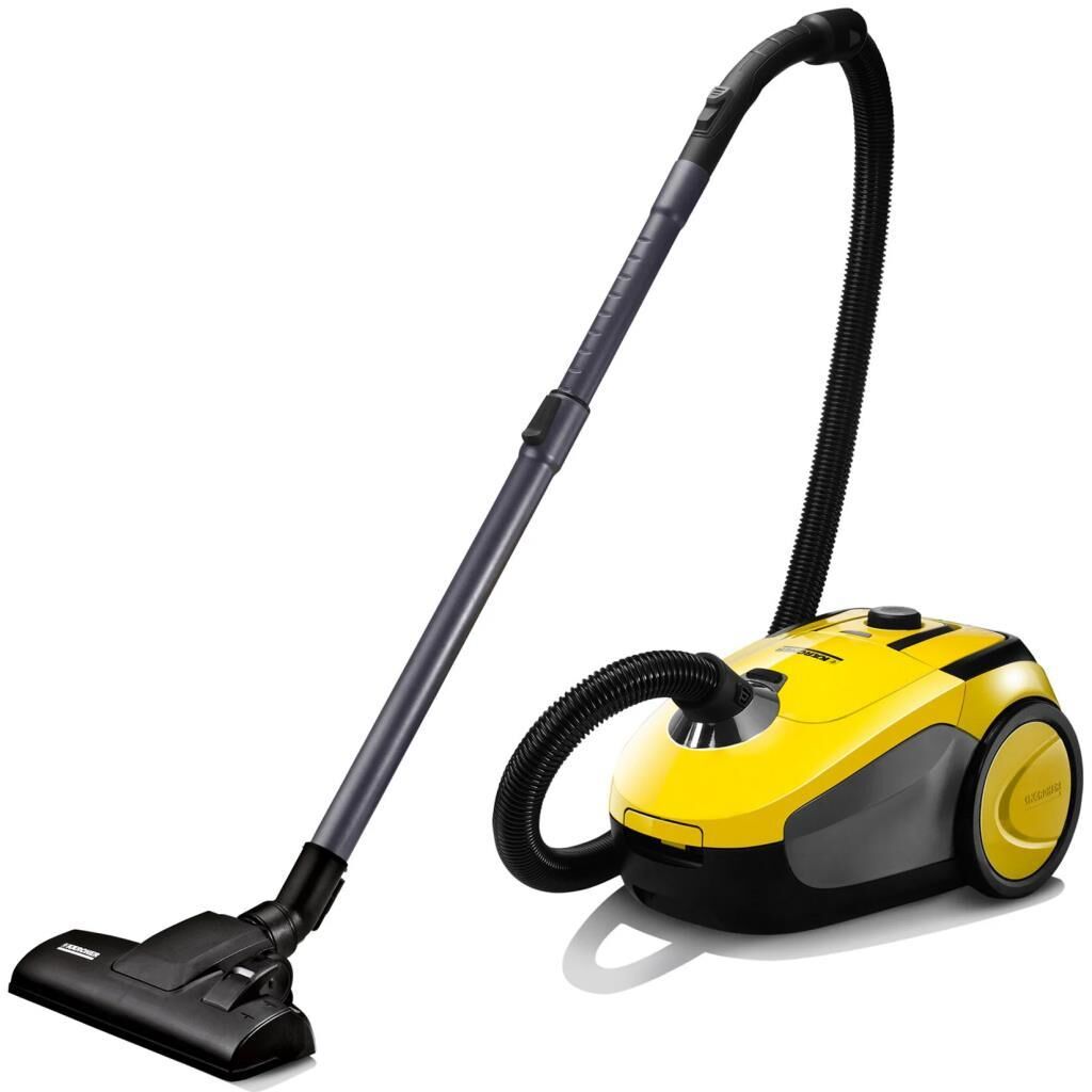 Karcher VC 2 700 Watt Toz Torbalı Elektrikli Süpürge - Sarı