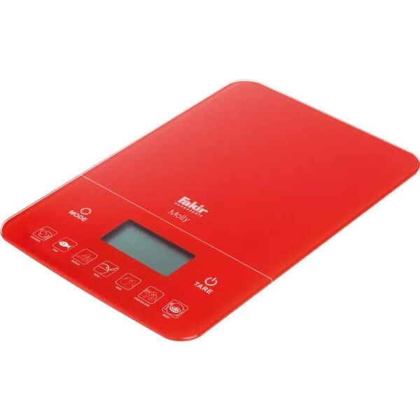 Fakir Molly Dijıtal Mutfak Tartısı - Kırmızı