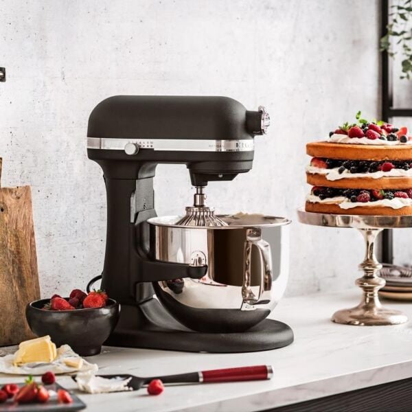 KitchenAid Artisan 5KSM7580XEBK Cast İron Black 6.9 Litre Mutfak Şefi