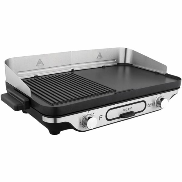 Fakir BBQ Duo 2200 Watt Döküm Plaka Elektrikli Izgara