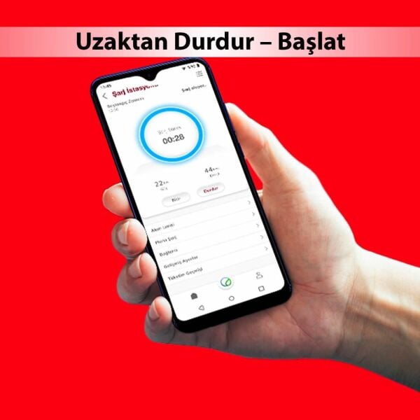 Vestel EVC04 Smart 22kW Kablolu Elektrikli Araç Şarj İstasyonu