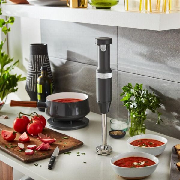 KitcenAid 5KHBBV53EDG Kablosuz El Blenderi - Charcoal Grey