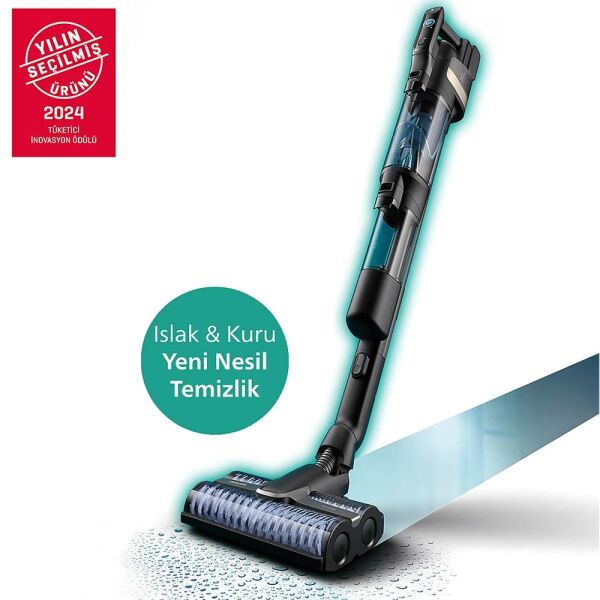 Philips XW9383/01 Aqua Trio 9000 Serisi Islak & Kuru 25,2 V Kablosuz Dikey Şarjlı Süpürge