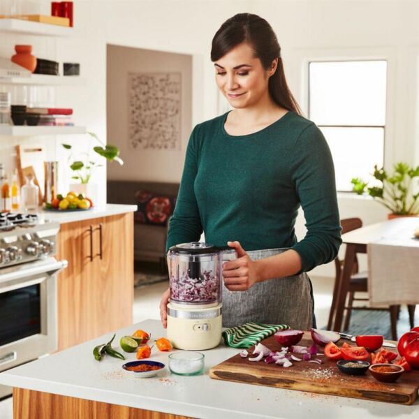 KitchenAid 5KFCB519EAC 1,19 Litre Kablosuz Mutfak Robotu - Almond Cream