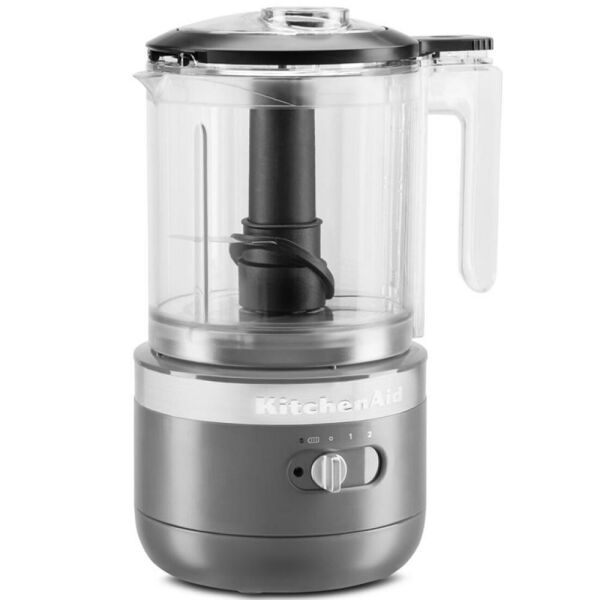KitchenAid 5KFCB519EDG 1,19 Litre Kablosuz Mutfak Robotu - Charcoal Grey