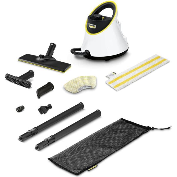 Karcher SC 2 Deluxe Easyfix 3.2 Bar 1500W Buharlı Temizlik Makinesi - Beyaz (5 Yıl Garanti)