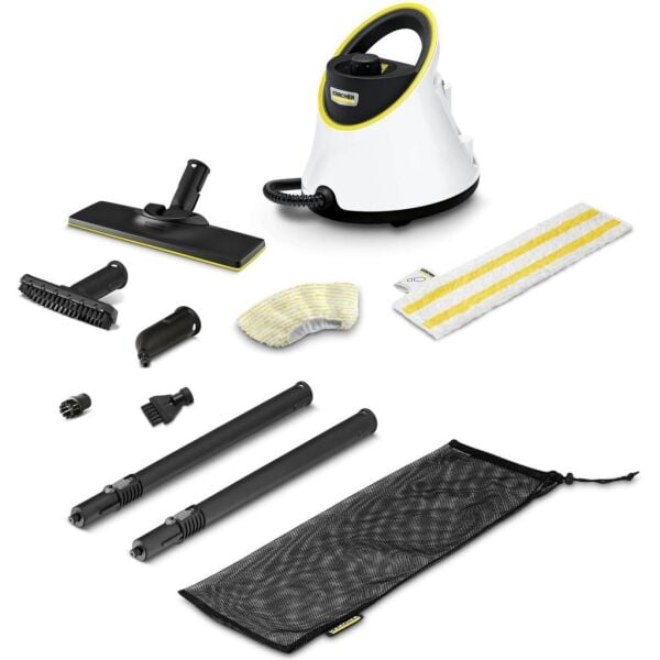 Karcher SC 2 Deluxe Easyfix 3.2 Bar 1500W Buharlı Temizlik Makinesi - Beyaz (5 Yıl Garanti)