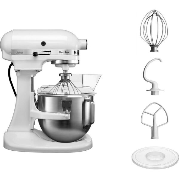 KitchenAid 5KPM5EWH 4,8 L Ağır Hizmet Tipi Asansörlü Stand Mikser