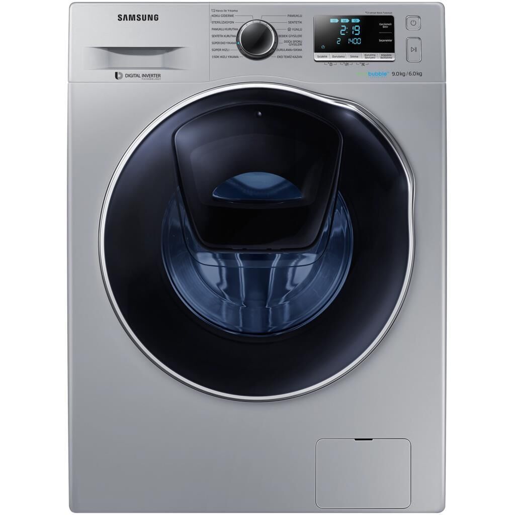 Samsung WD90K6B10OS 9 / 6 Kg. 1400 Devir Kurutmalı Çamaşır Makinesi