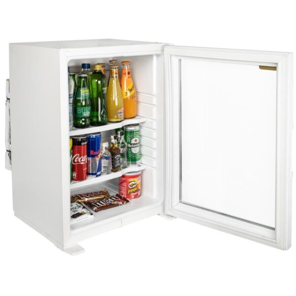 Lifetech 40 Litre Absorbsiyon Soğutma Beyaz Cam Kapı Mini Buzdolabı