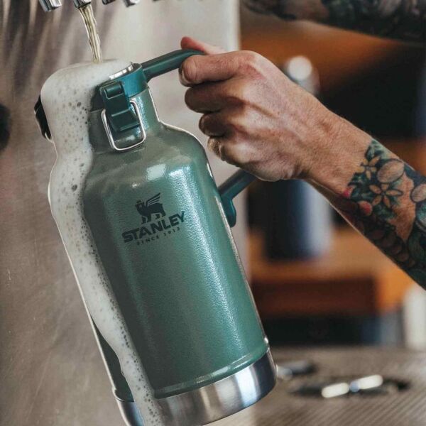 Stanley 10-01941-067 Klasik Vakumlu 1.9 Litre Çelik Termos - Yeşil