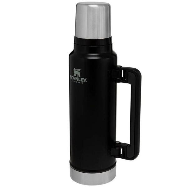 Stanley 10-08265-002 Klasik Vakumlu 1.4 Litre Çelik Termos - Siyah