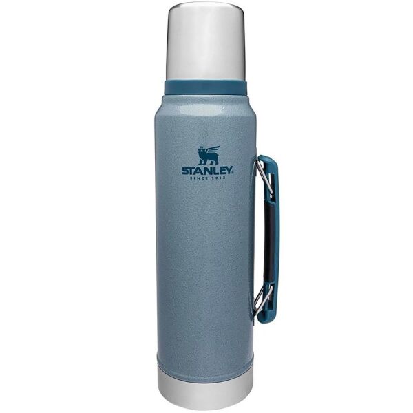 Stnaley 10-08266-033 Klasik Vakumlu 1 Litre Çelik Termos - Açık Mavi