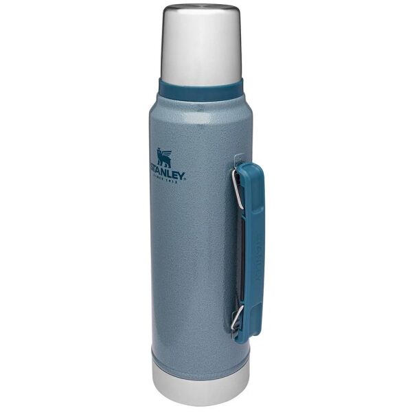 Stnaley 10-08266-033 Klasik Vakumlu 1 Litre Çelik Termos - Açık Mavi