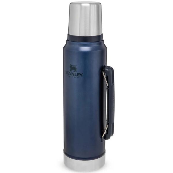 Stanley 10-08266-017 Klasik Vakumlu 1 Litre Çelik Termos - Lacivert