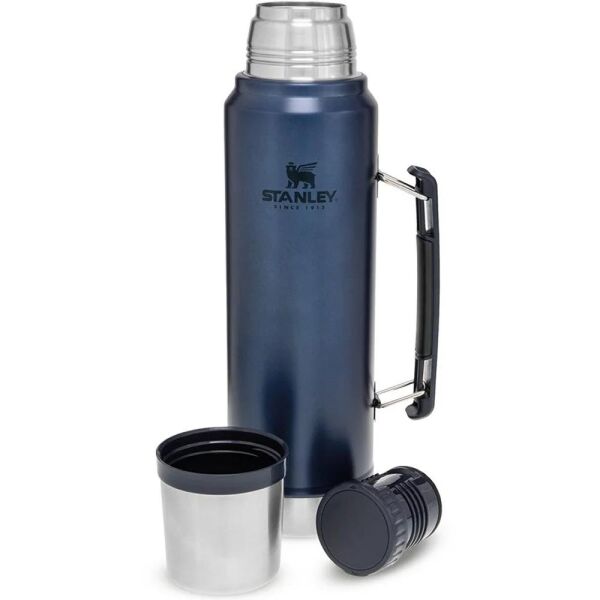 Stanley 10-08266-017 Klasik Vakumlu 1 Litre Çelik Termos - Lacivert