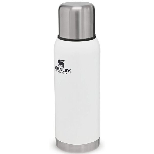 Stanley 10-01570-021 Adventure Vakumlu 1 Litre Çelik Termos - Beyaz