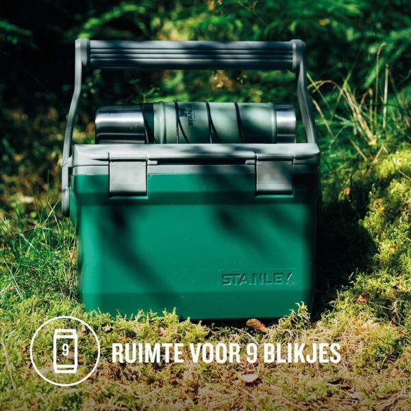 Stanley 10-01622-060 Adventure 6.6 Litre Taşınabilir Soğutucu Kamp Buzluğu - Yeşil