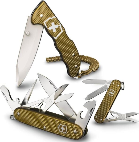 Victorinox 0.9415.L24 Evoke Alox Limitli Üretim Çakı - Kahverengi