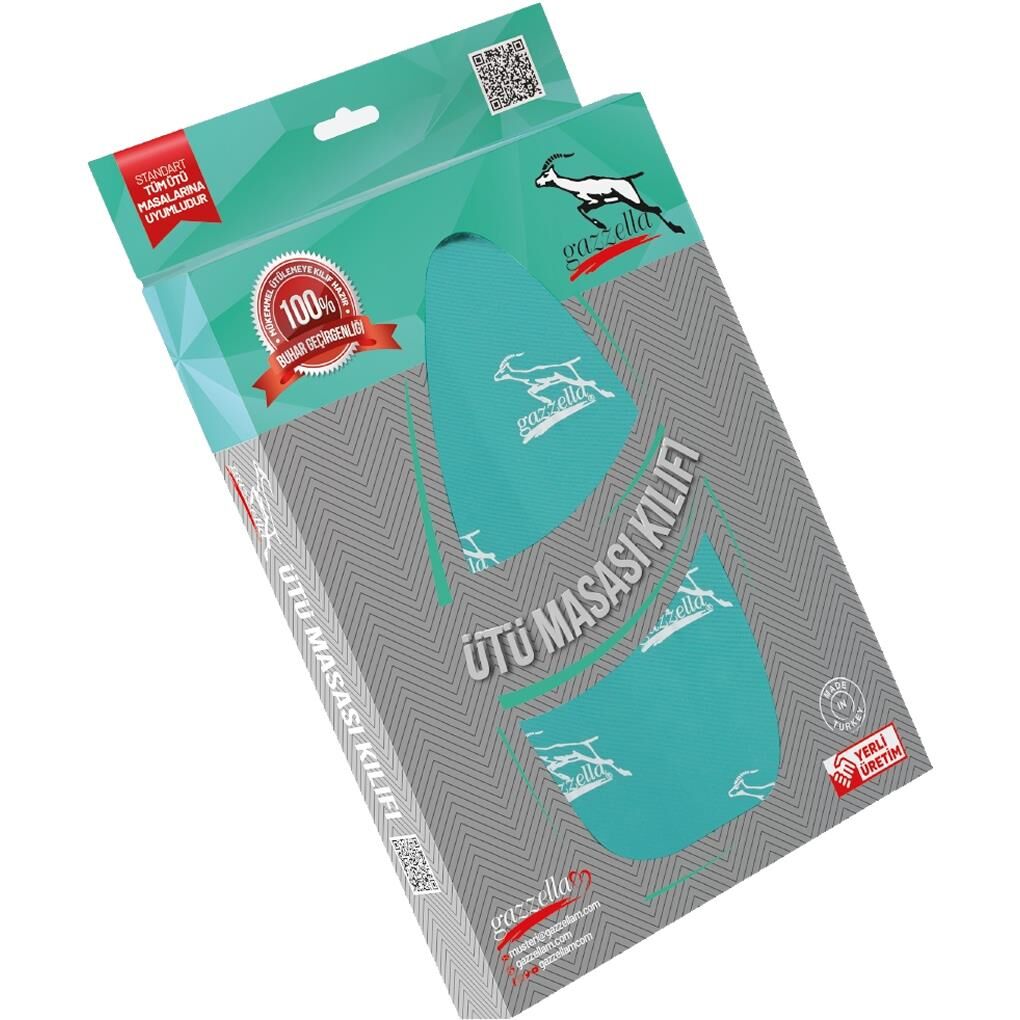 Gazzella SY STX 3285 S Keçeli Ütü Masası Bezi - Turkuaz