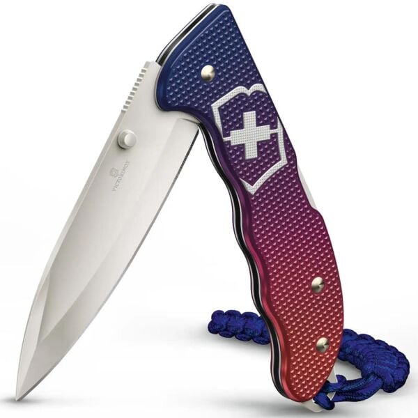 Victorinox 0.9415.D221 Evoke Alox Çakı - Mavi / Kırmızı