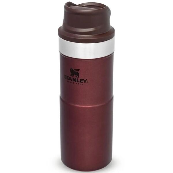 Stanley 10-06439-120 Klasik Trigger Action 0,47 Litre Çelik Termos Bardak - Bordo