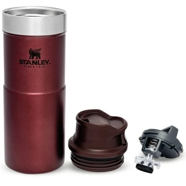Stanley 10-06439-120 Klasik Trigger Action 0,47 Litre Çelik Termos Bardak - Bordo