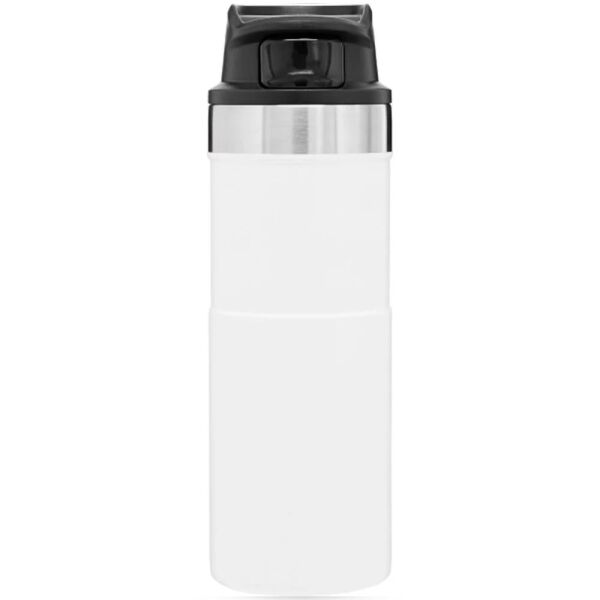 Stanley 10-06439-032 Klasik Trigger Action 0,47 Litre Çelik Termos Bardak - Beyaz