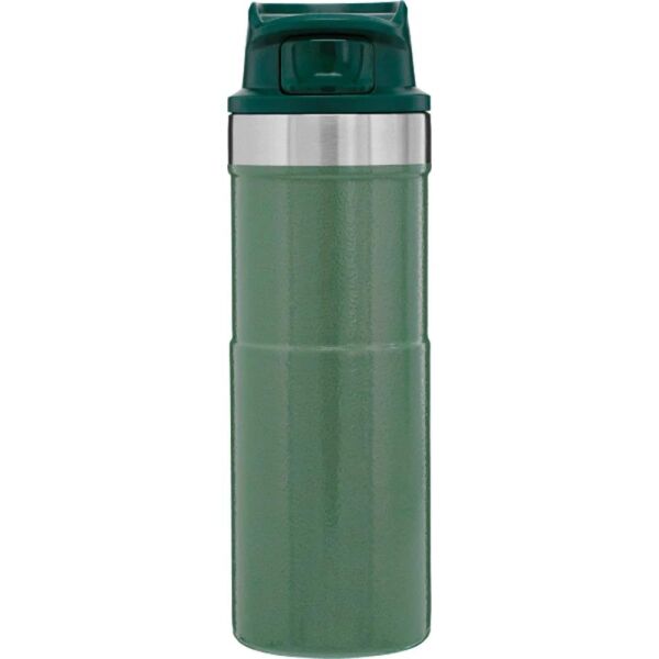 Stanley 10-06439-030 Klasik Trigger Action 0,47 Litre Çelik Termos Bardak - Yeşil