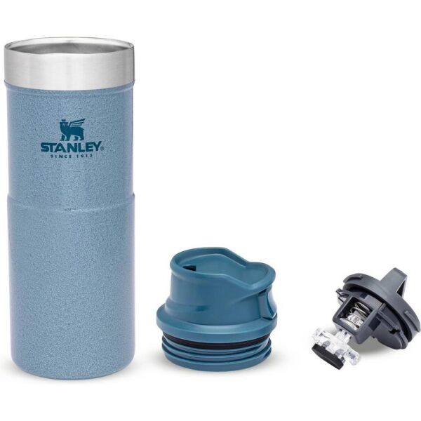 Stanley 10-09848-048 Klasik Trigger Action 0,35 Litre Çelik Termos Bardak - Açık Mavi