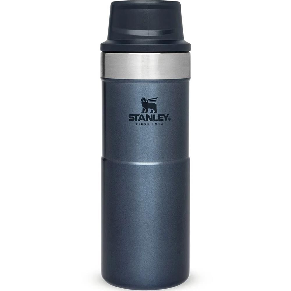 Stanley 10-09848-009 Klasik Trigger Action 0,35 Litre Çelik Termos Bardak - Lacivert