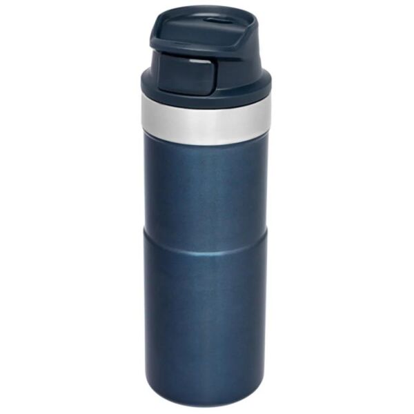 Stanley 10-09848-009 Klasik Trigger Action 0,35 Litre Çelik Termos Bardak - Lacivert