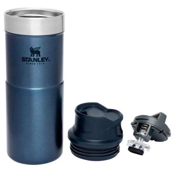 Stanley 10-09848-009 Klasik Trigger Action 0,35 Litre Çelik Termos Bardak - Lacivert