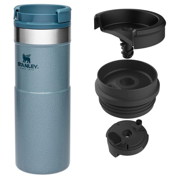 Stanley 10-09851-009 Klasik Neverleak 0,47 Litre Çelik Termos Bardak - Mavi